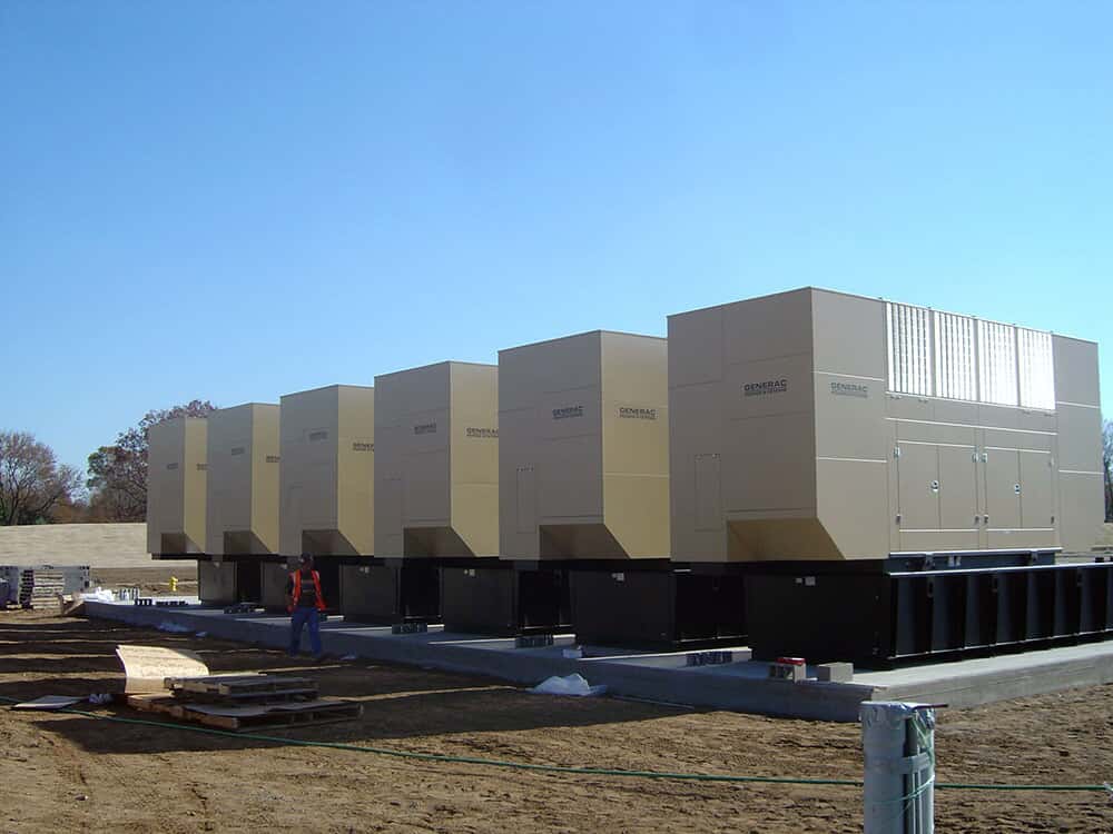 Turnkey industrial power generator solutions