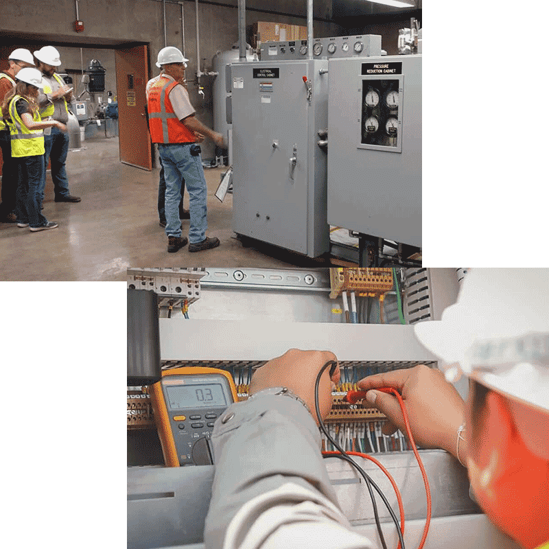 Gen-Tech technicians and training